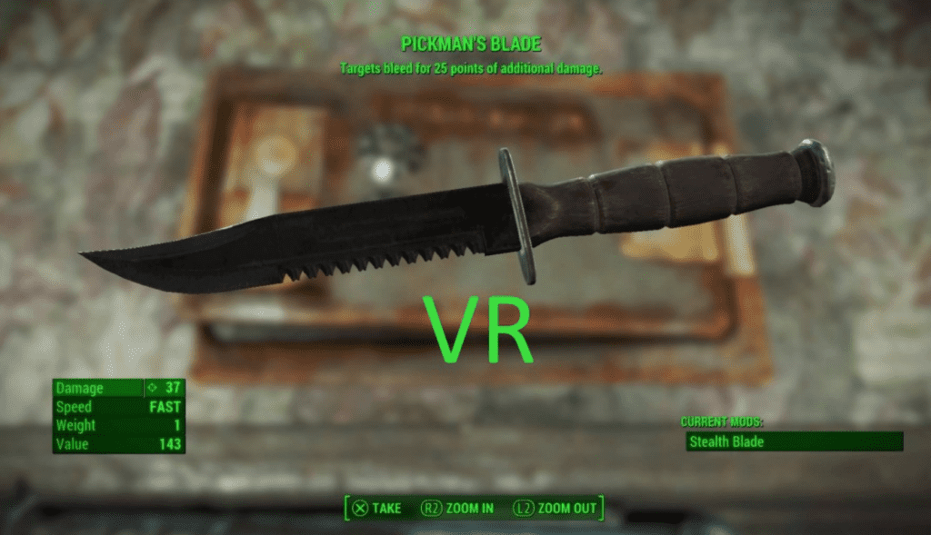 Bladed Weapons Redux For VR