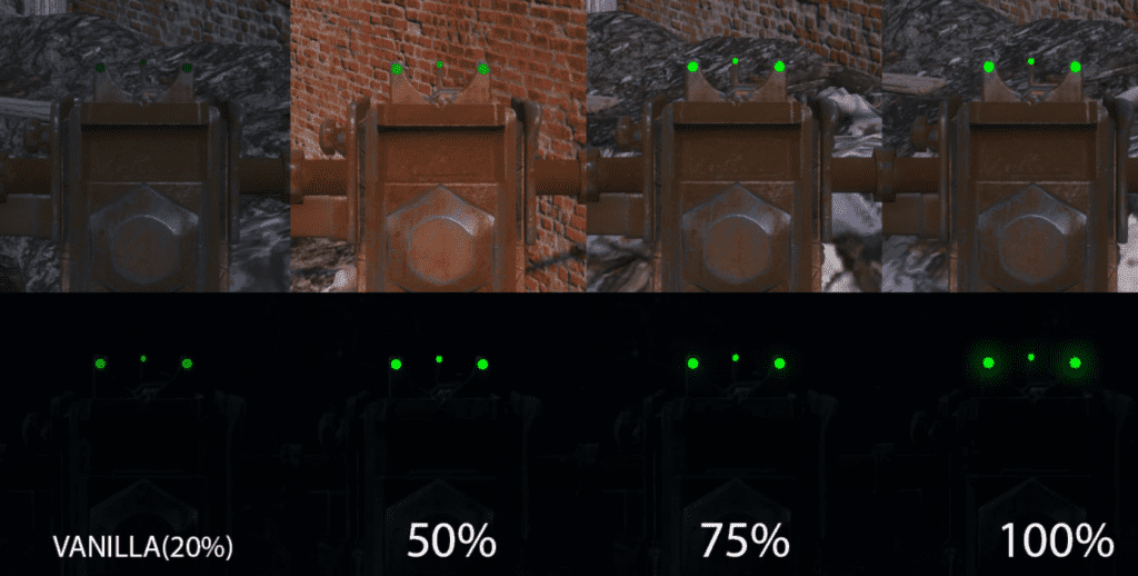 Pipe Guns Glow Sight Fix