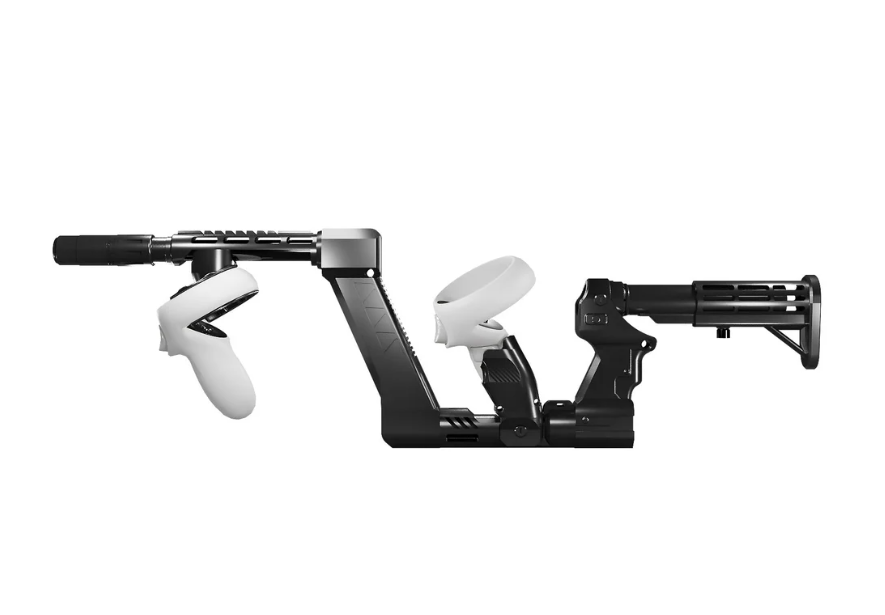 thumbnail image 2 of VR Gun Stock For Meta Quest 3 & Quest 3S, Durable Mechanical Design, Precision Angle Adjustment Gunstock For Oculus Quest 3 Enhancing Realistic VR Experience Perfect Gift For FPS Gamers 2 of 10