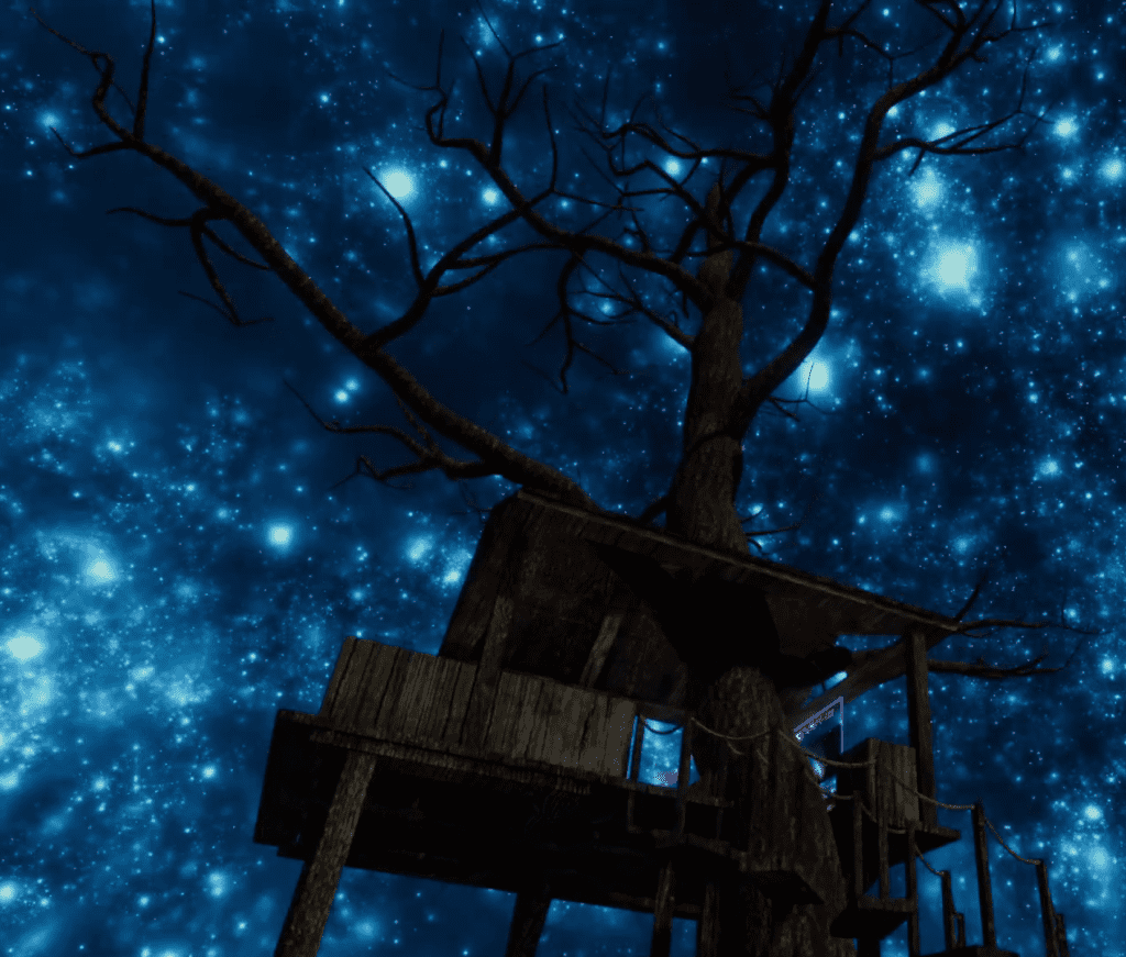 Vrchat treehouse Galaxies