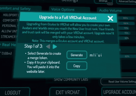 VRChat Merge Step 1