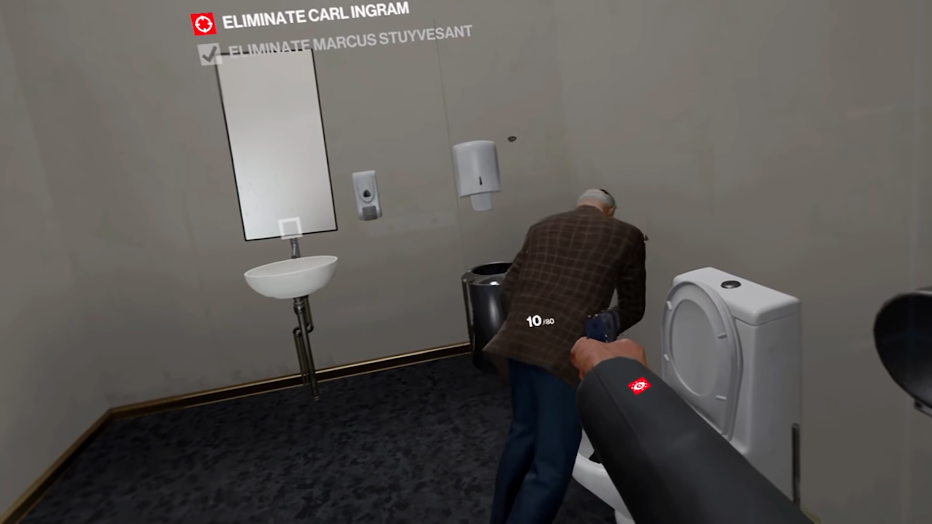 combat in hitman vr