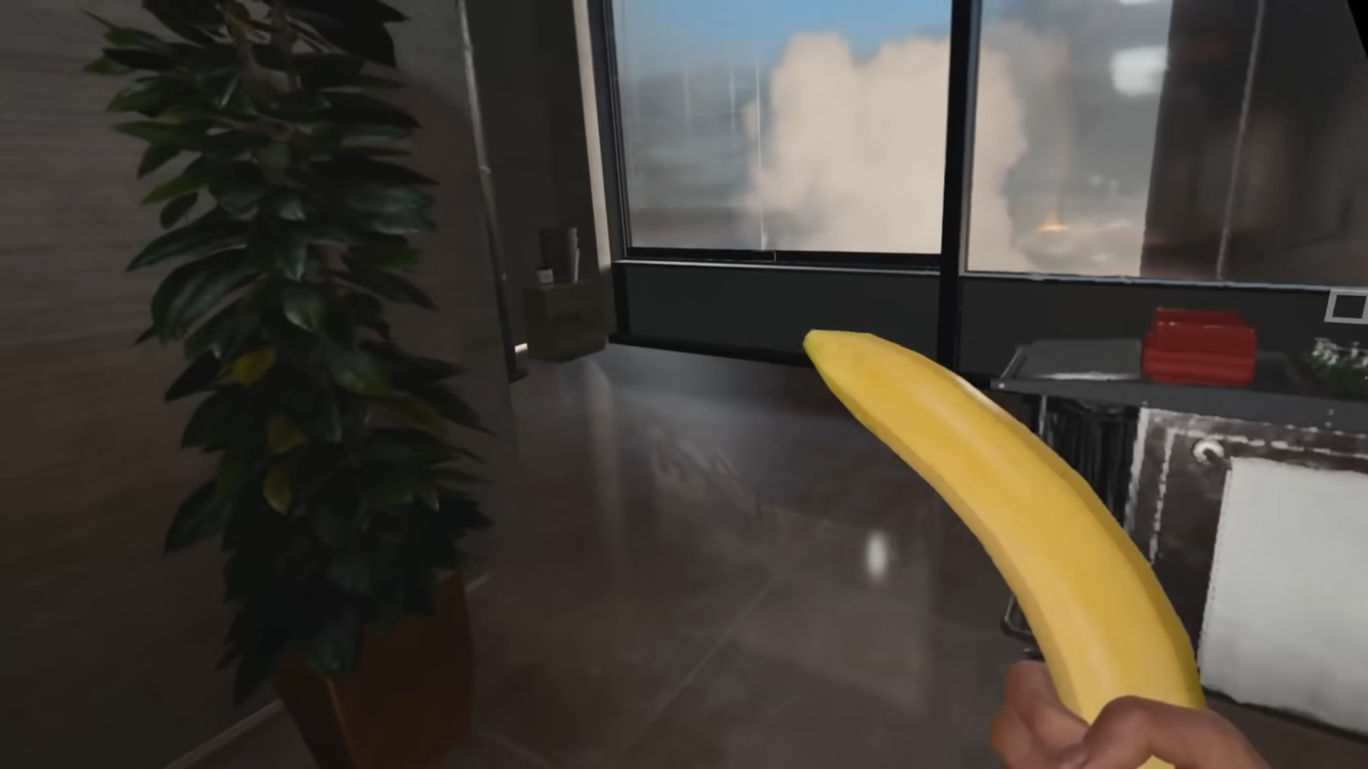 hitman vr banana