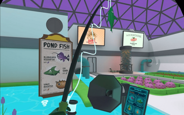 VR Changing Day Studios pond fish