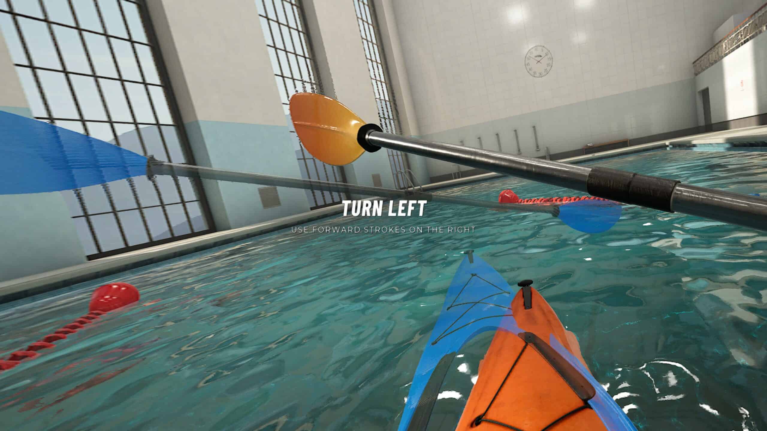 Kayak VR: Mirage swimming pool training