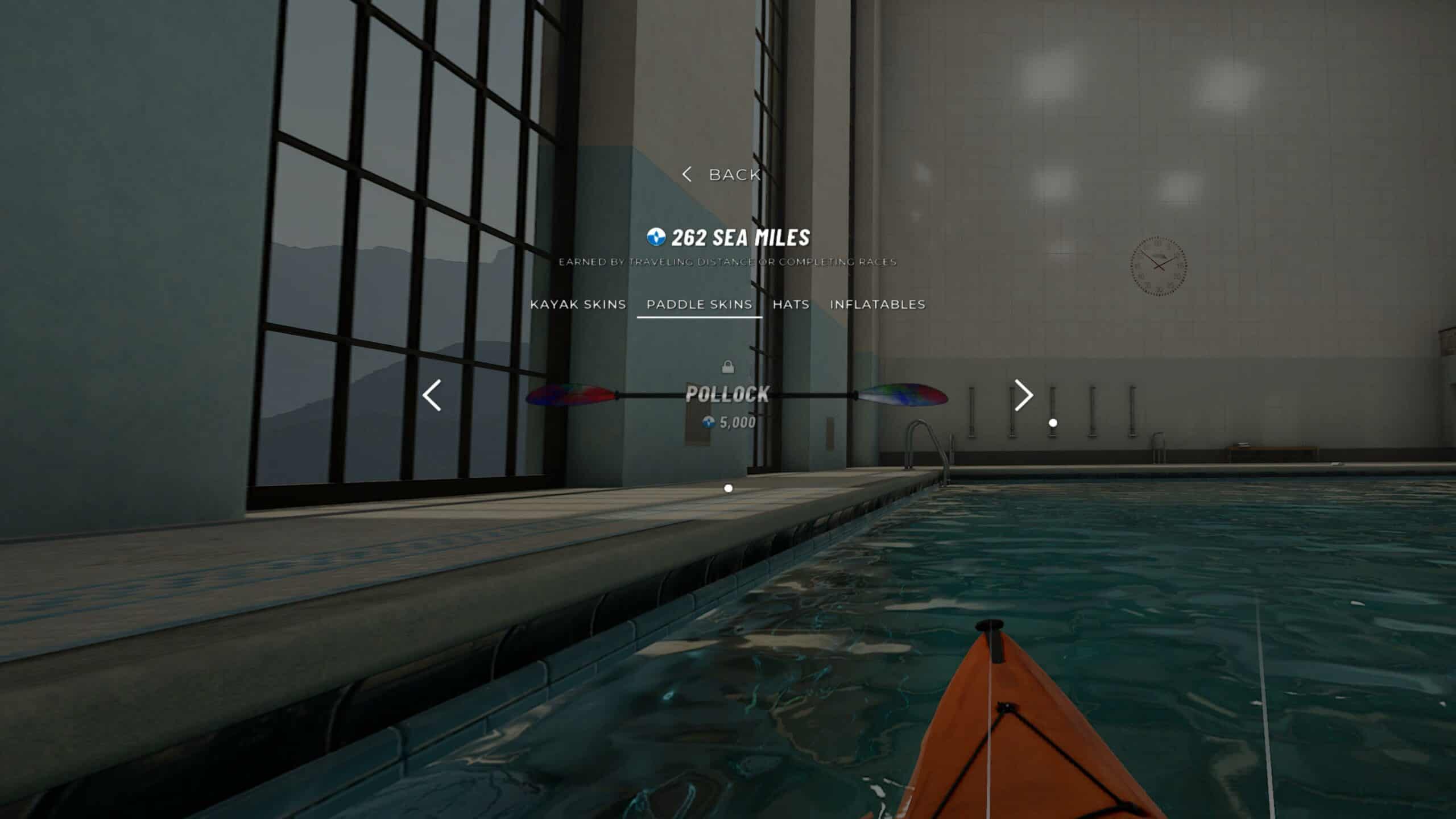 Kayak VR: Mirage swimming pool training